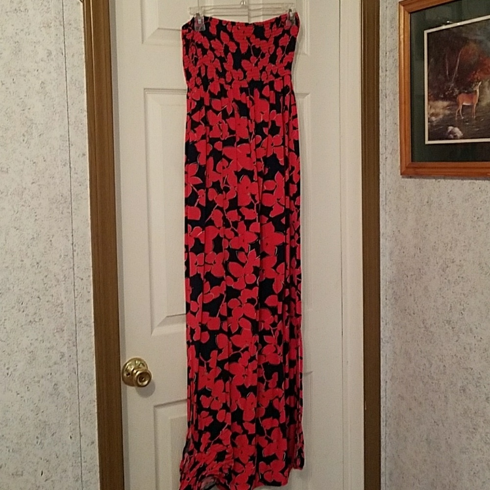 Strapless Maxi dress